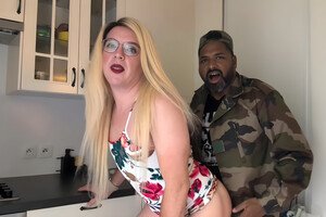 A Hot White Sissy Fucked In A Kitchen By A Ebony Man Xh