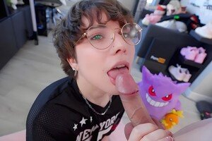 Gym Femboy Milks Protein Straight From Stepbros Cock